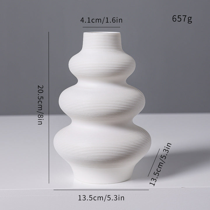 Textured Modern Ceramic Vase Stornfeild 1790368938