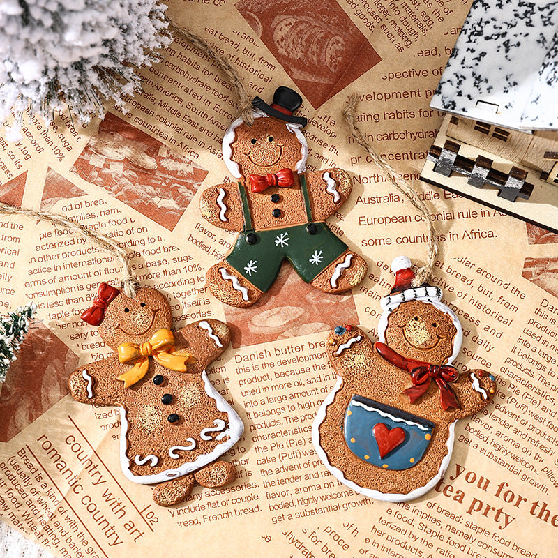 Decorative Christmas figure in gingerbread man design Stornfield