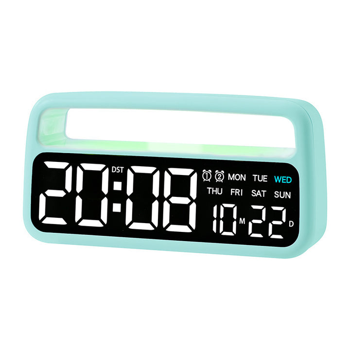 Digital alarm clock with clear LED display and modern features Stornfield