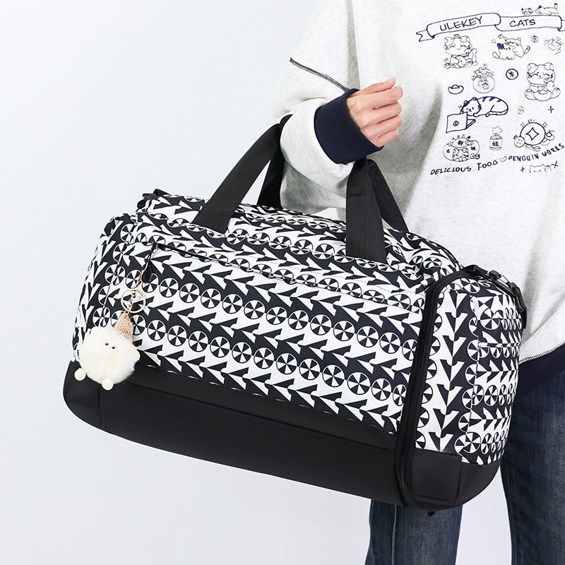 Stylish Patterned Duffle Bag Stornfield