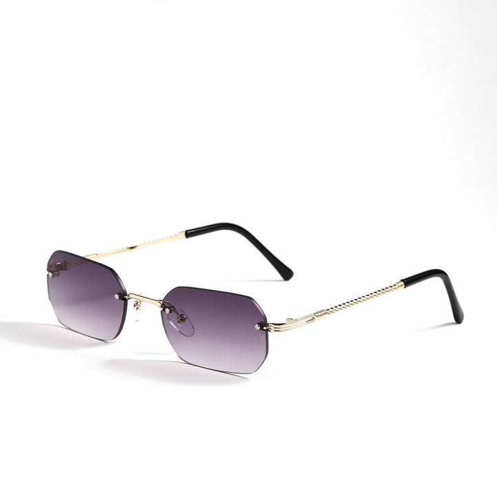 Women’s geometric sunglasses with filigree metal frame Stornfield