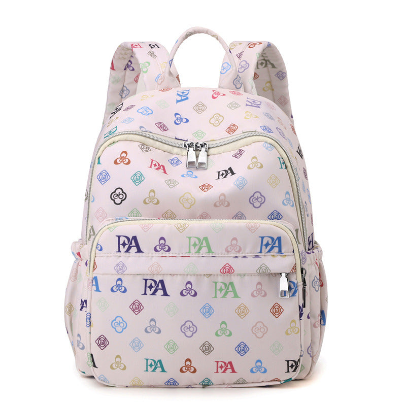 Playful Graphic Print Backpack Stornfield