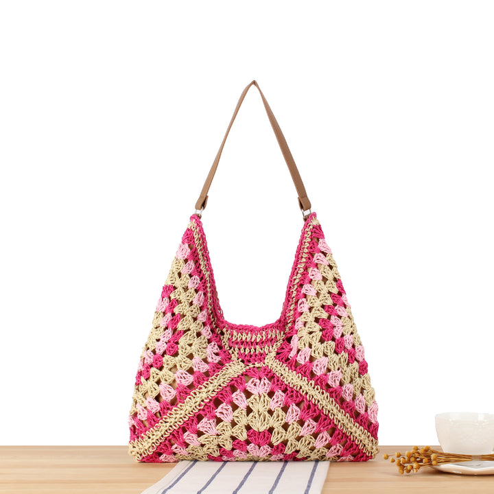 Designer crossbody bag in modern net design Stornfield