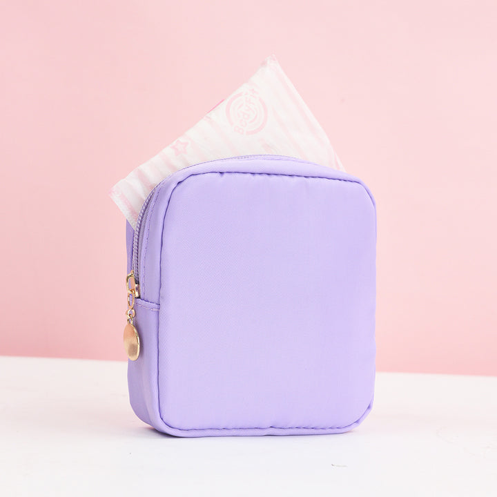 Cosmetic storage bag with fine stripe pattern Stornfield