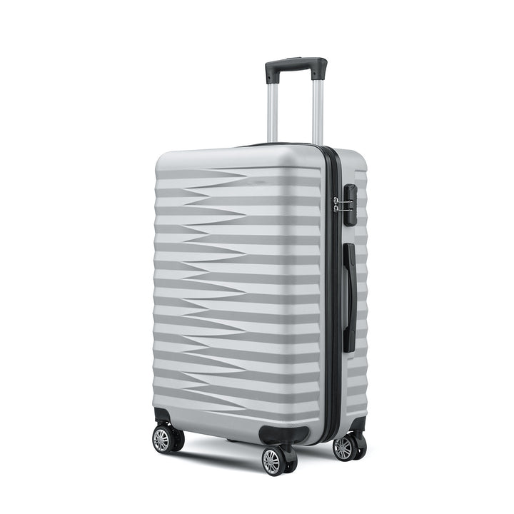 Unisex Stylish Textured Hard Shell Spinner Suitcase Stornfield