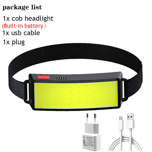High-Powered LED Headband Flashlight Stornfield