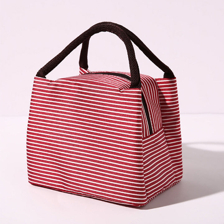 Insulated Lunch Bag with Stylish Stripes Stornfield