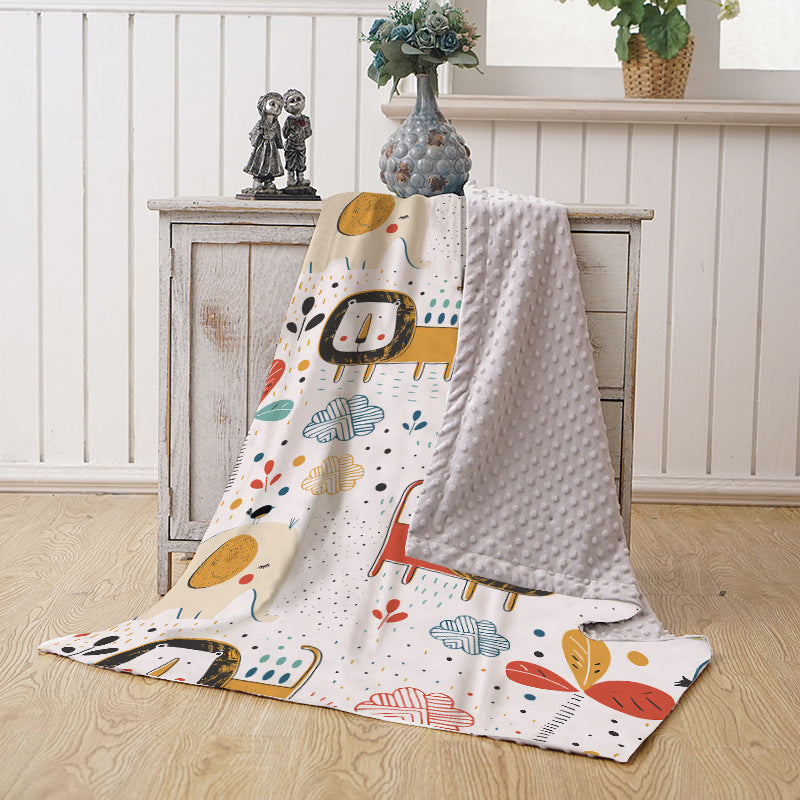 Women’s cuddly blanket in dinosaur design Stornfield
