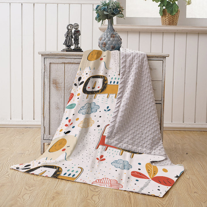 Women’s cuddly blanket in dinosaur design Stornfield