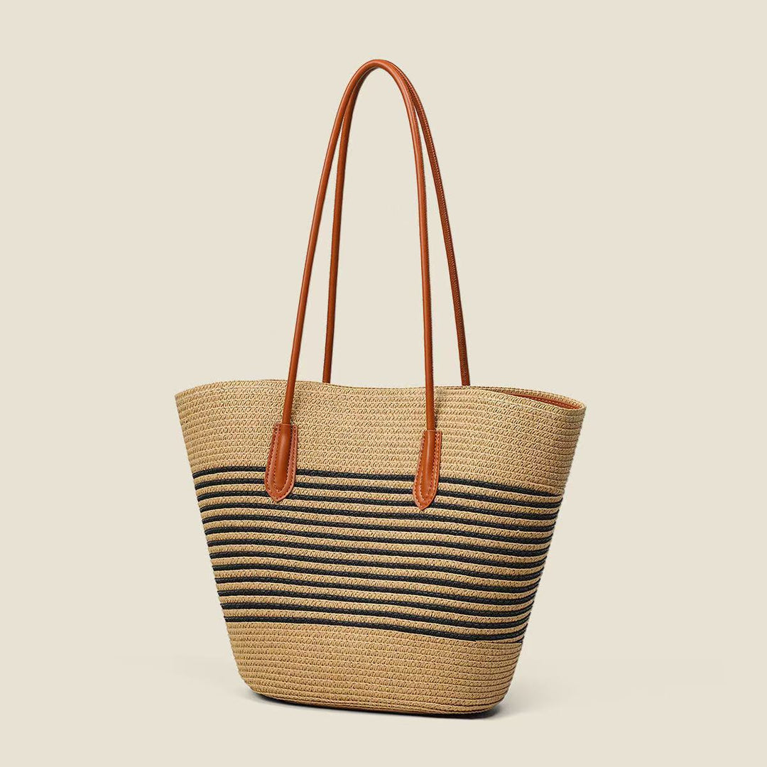 Sleek beach bag with matching sun hat Stornfield