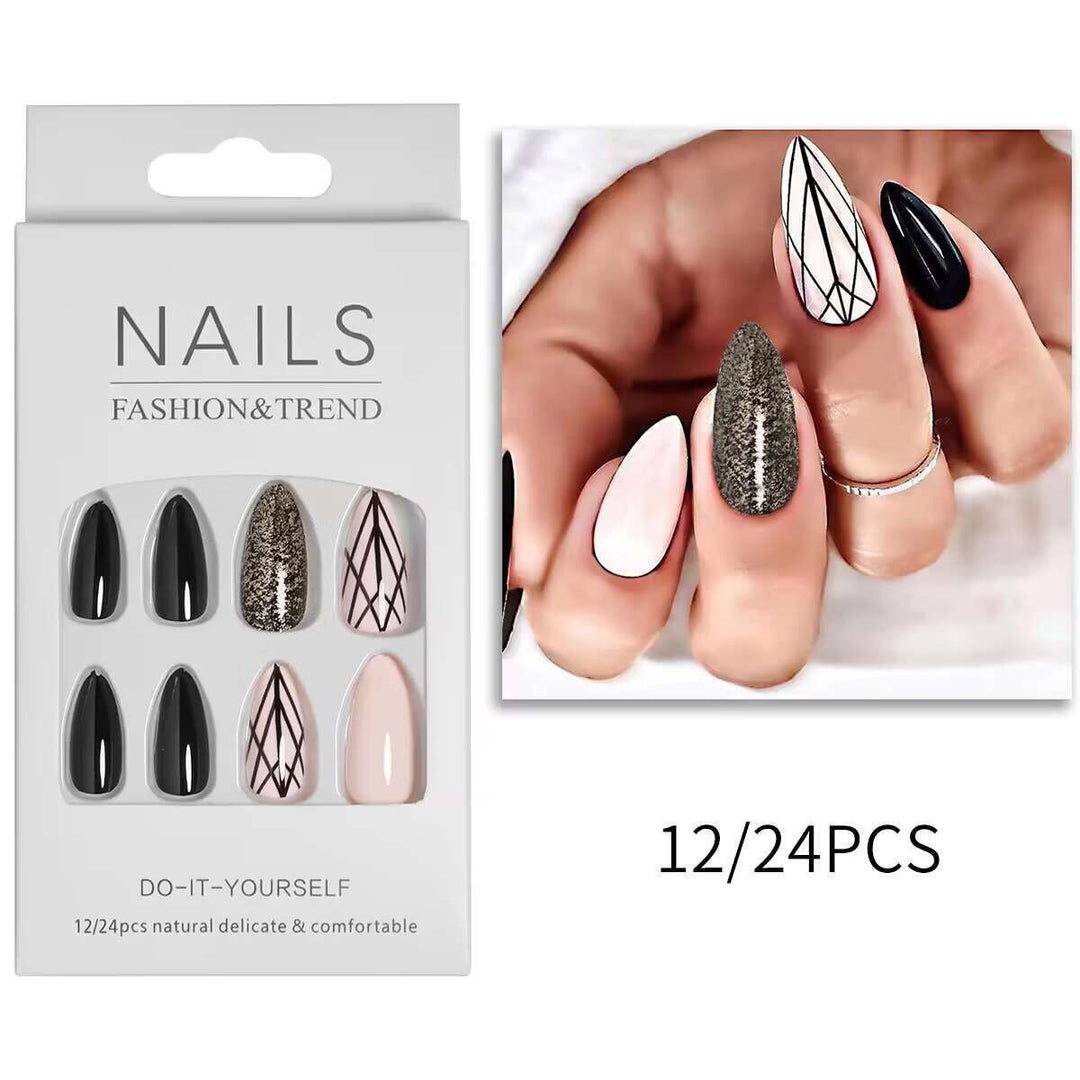 Creative Press-On Nail Design Stornfield