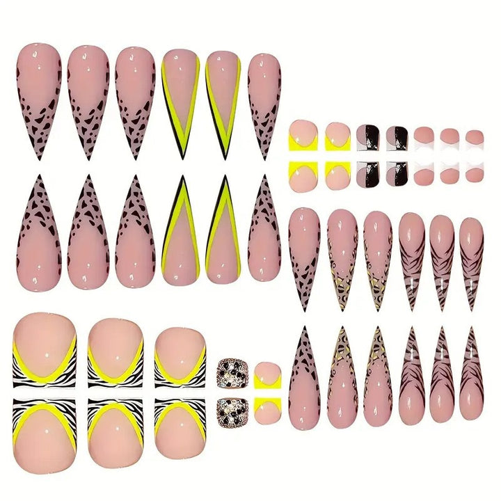 Decorative Geometric Nail Enhancements Stornfield