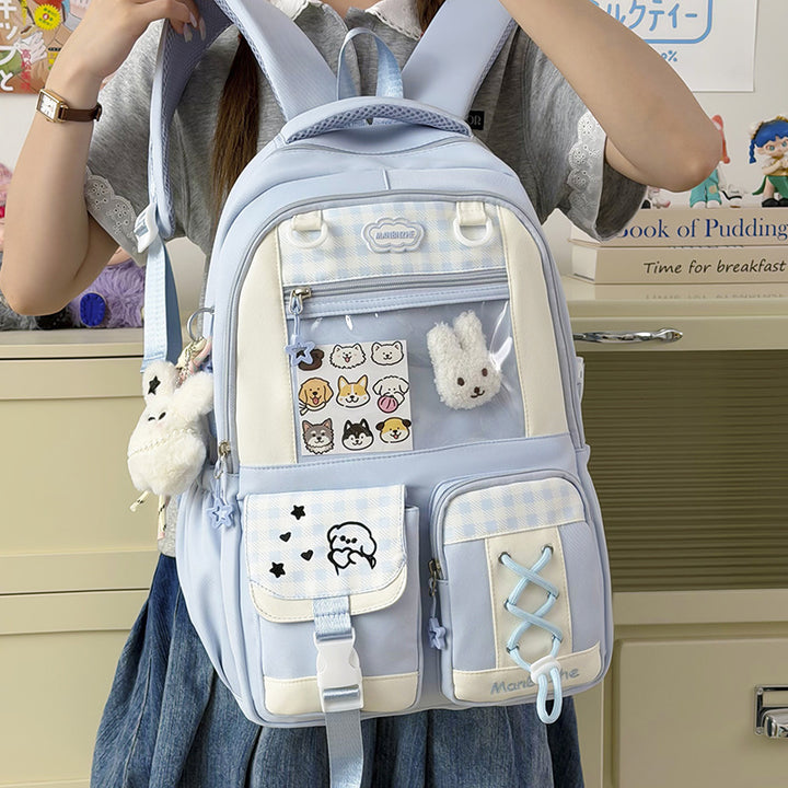 Cute Animal Print School Backpack Stornfield
