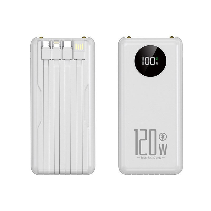 Portable high-performance power bank with intelligent cable management Stornfield