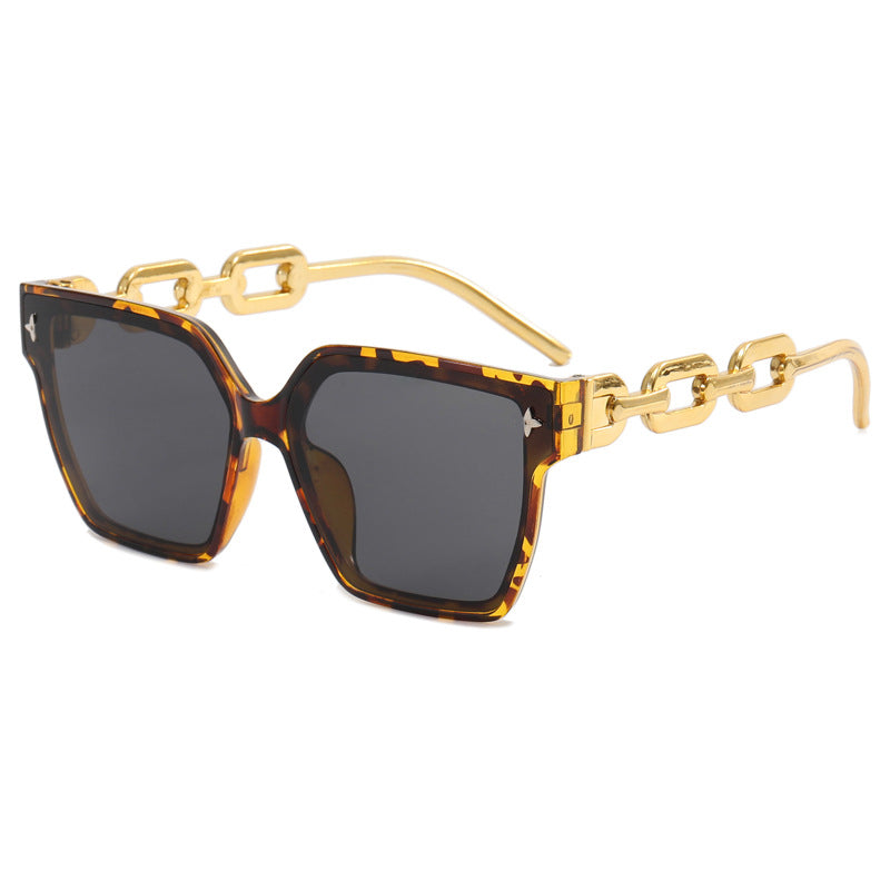 Ladies fashionable square sunglasses with luxurious accents Stornfield