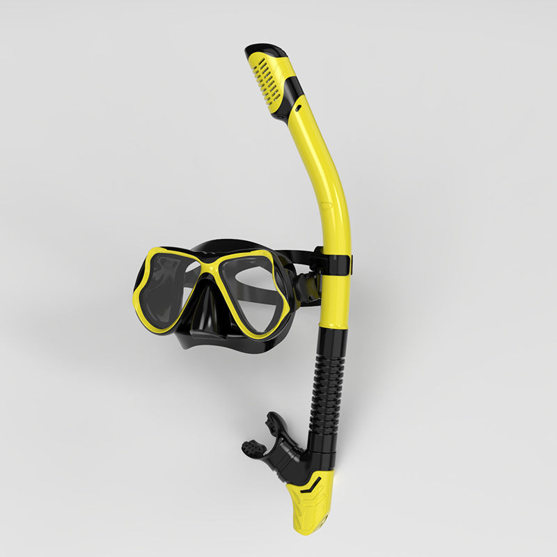 Snorkel mask with ergonomic fit and innovative breathing technology Stornfield