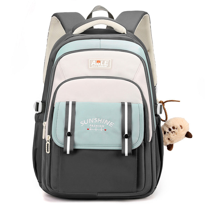 Stylish school backpack with functional compartments Stornfield