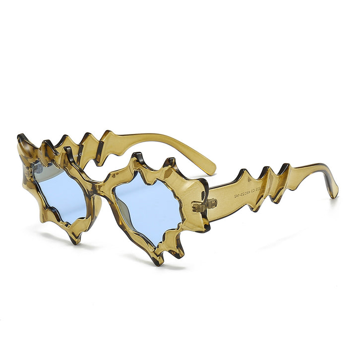 Ladies' Fashion Sunglasses in Extravagant Wave Design Stornfield