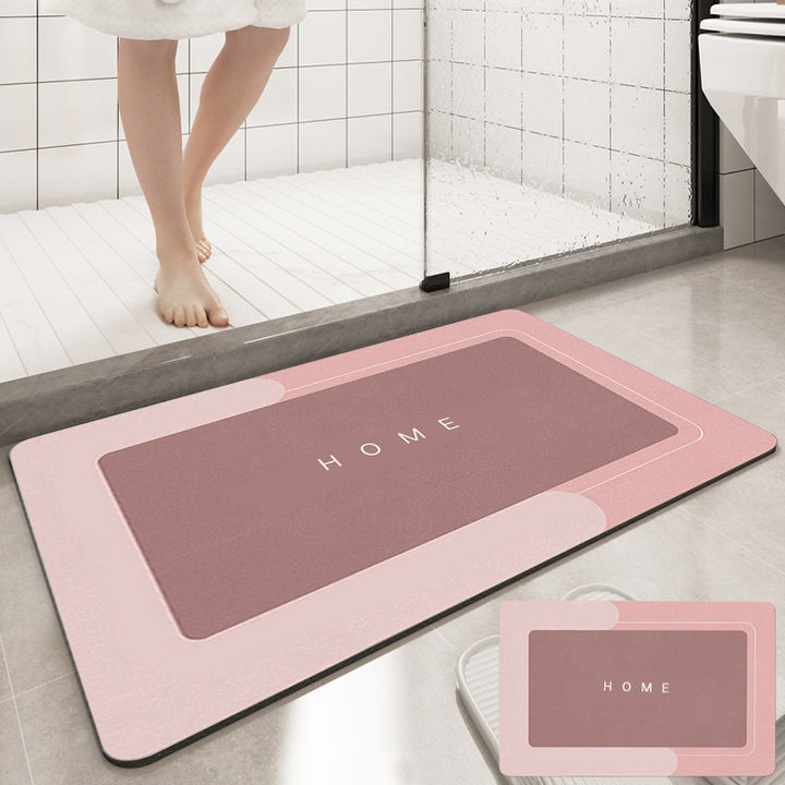 Elegant Soft Textured Area Bath Mat