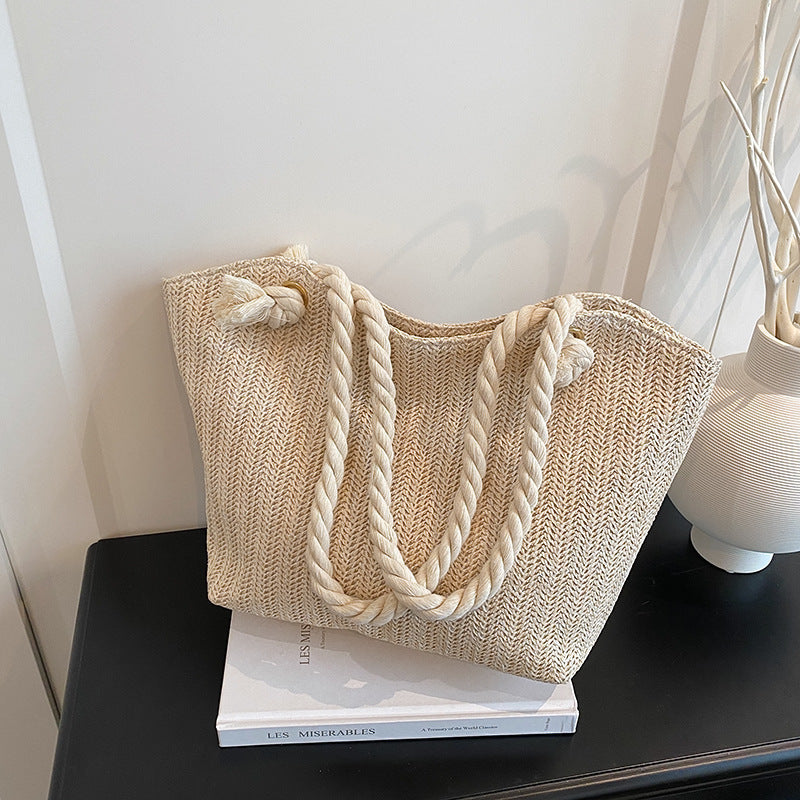 Chic Handwoven Beach Tote Bag Stornfield