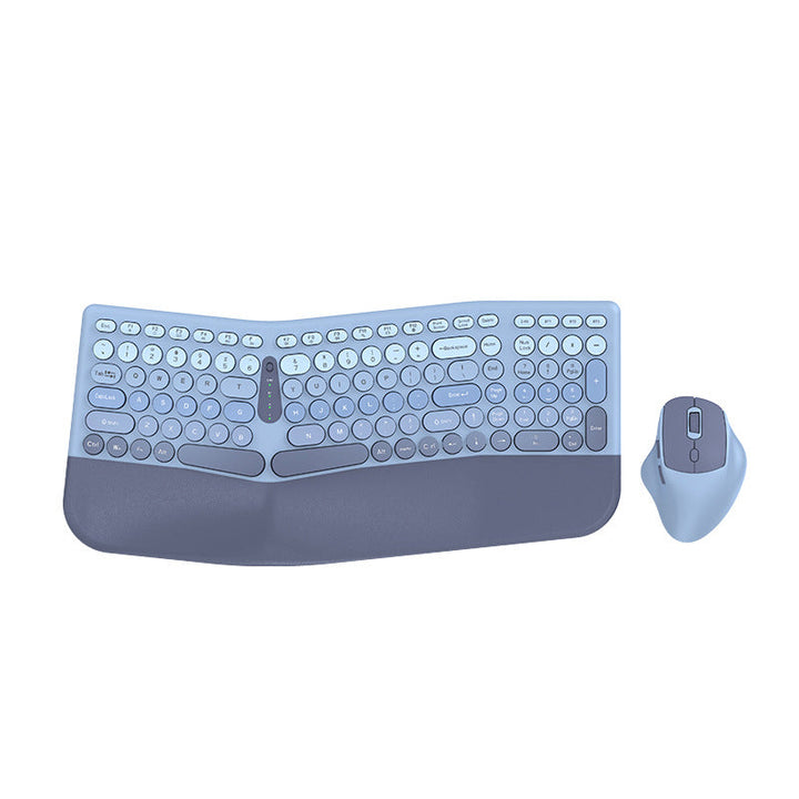 Ergonomic Wireless Keyboard and Mouse Combo Stornfield