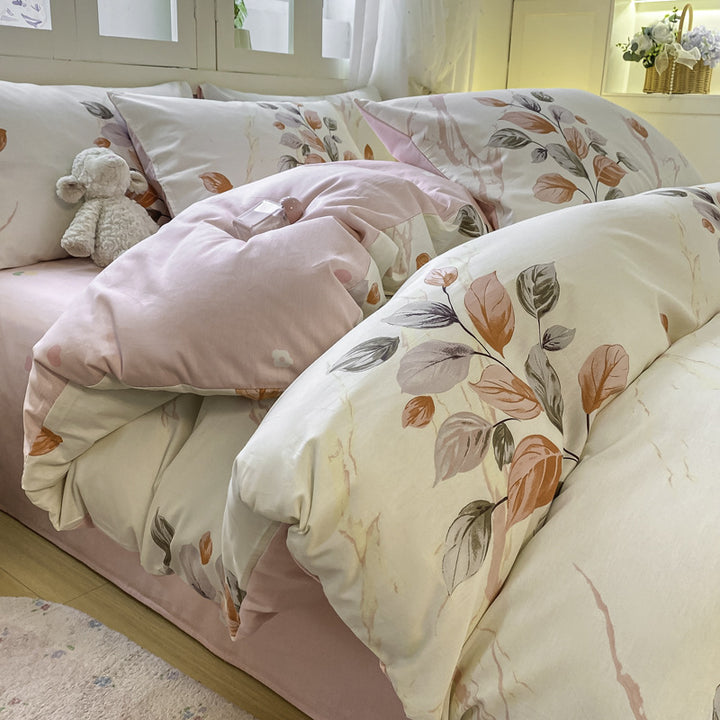 Floral Print Bed Linen Set
