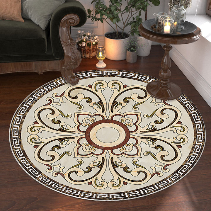Elegant Round Area Rug