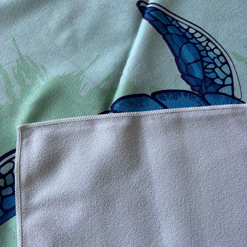 Beach towel with maritime star design Stornfield