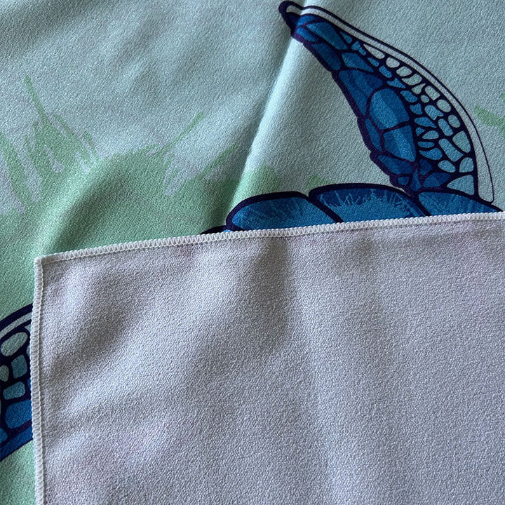 Beach towel with maritime star design Stornfield