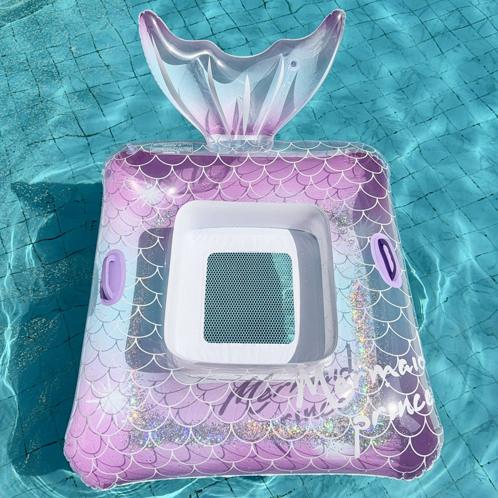 Inflatable Pool Lounger with Sun Canopy Stornfield