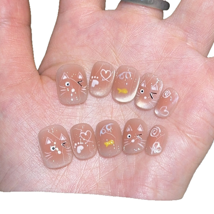 Playful Artificial Nail Design Stornfield