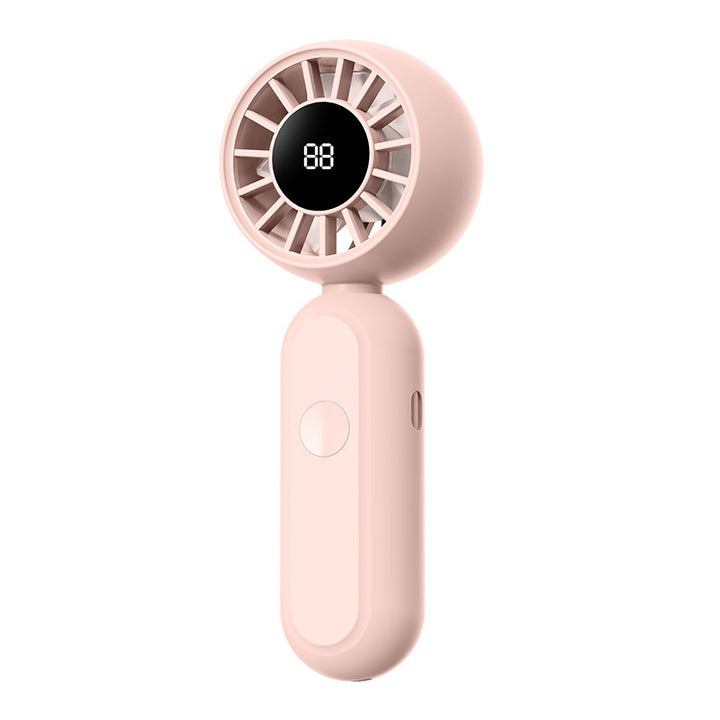 Ladies Portable Hand Fan with Digital Control Stornfield