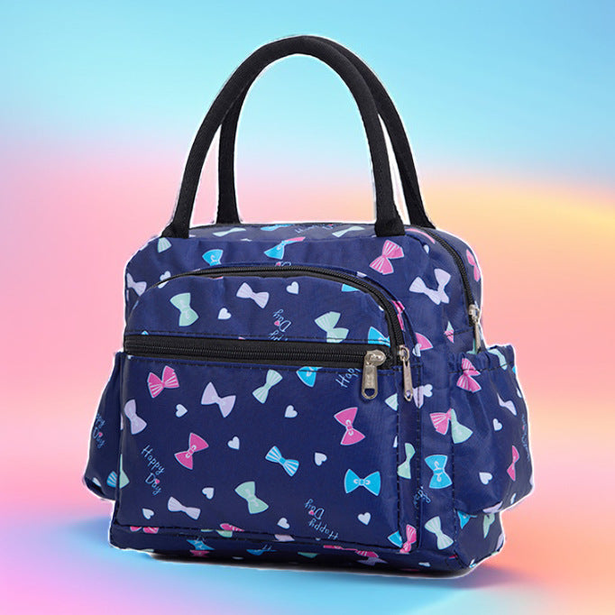Cat Print Insulated Lunch Bag Stornfield