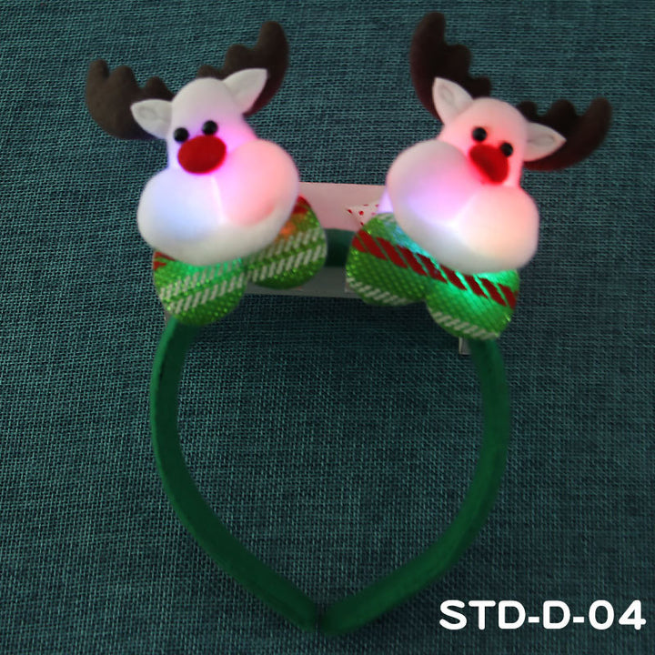 Decorative Holiday Antler Headband