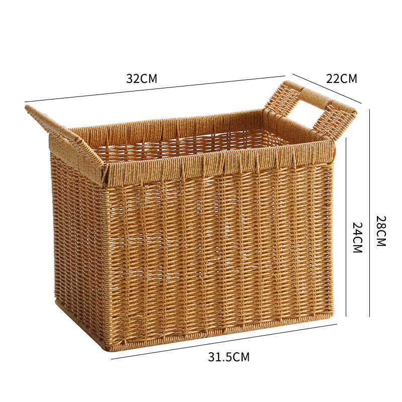 Unisex Versatile Storage Basket with Practical Handling Stornfield