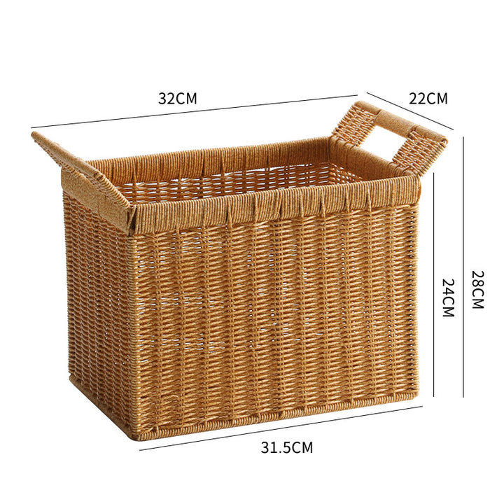 Unisex Versatile Storage Basket with Practical Handling Stornfield