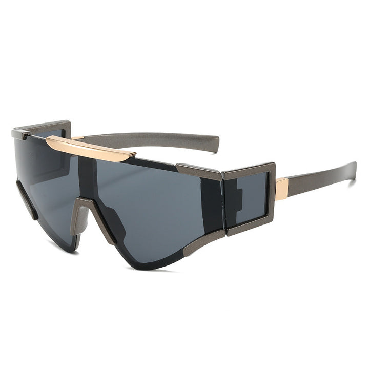 Men's Futuristic Shield Sunglasses Stornfield