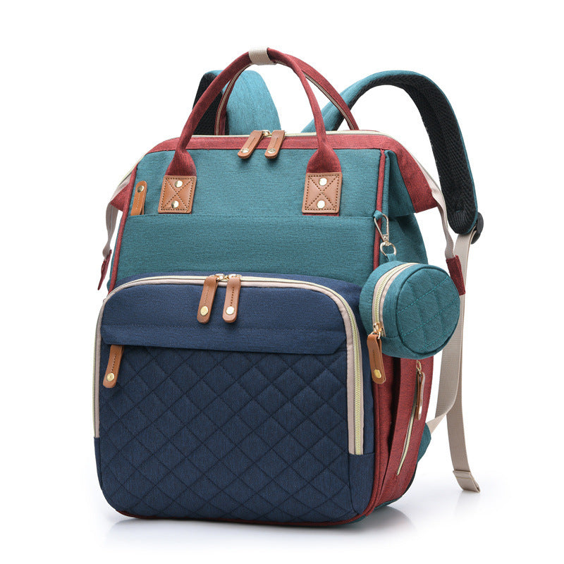 Multi-Functional Quilted Diaper Backpack Stornfield