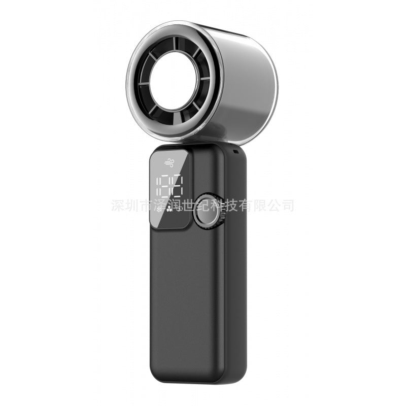 Women's Portable Mini Cool Fan with Digital Temperature Display Stornfield
