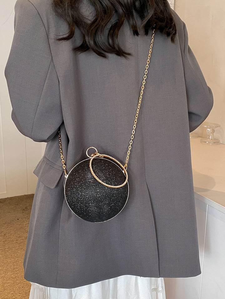 Glamorous Round Evening Purse