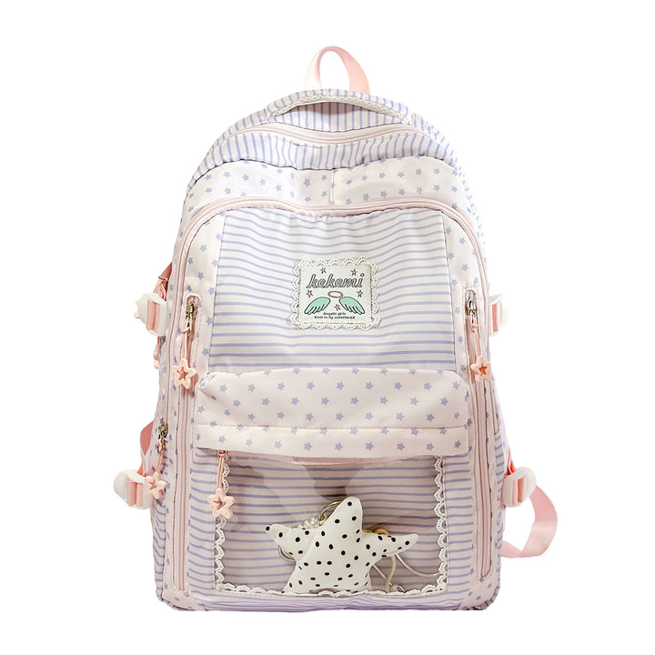 Cute Star-Patterned School Backpack Stornfield