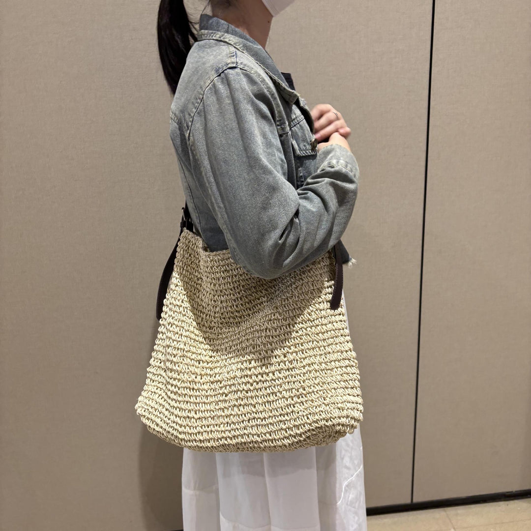 Handcrafted Coarse Mesh Shoulder Bag Stornfield