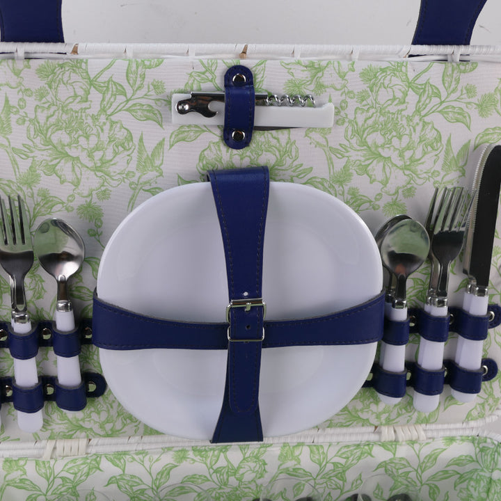 Women’s picnic basket with integrated dish set Stornfield