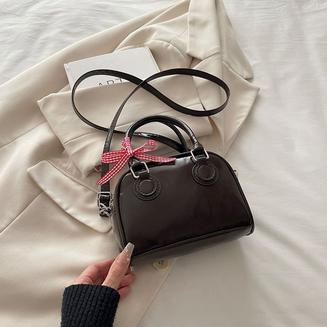 Handheld Bow Detail Handbag
