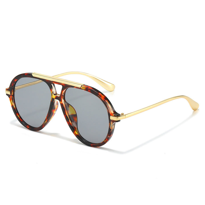 Fashion-Forward Futuristic Round Sunglasses Stornfield
