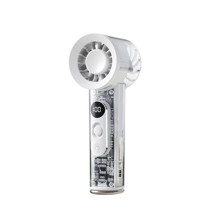 Unisex portable high-performance fan with LED display Stornfield
