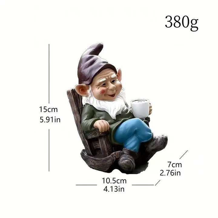 Funny Garden Gnome Decorative Figure Stornfield