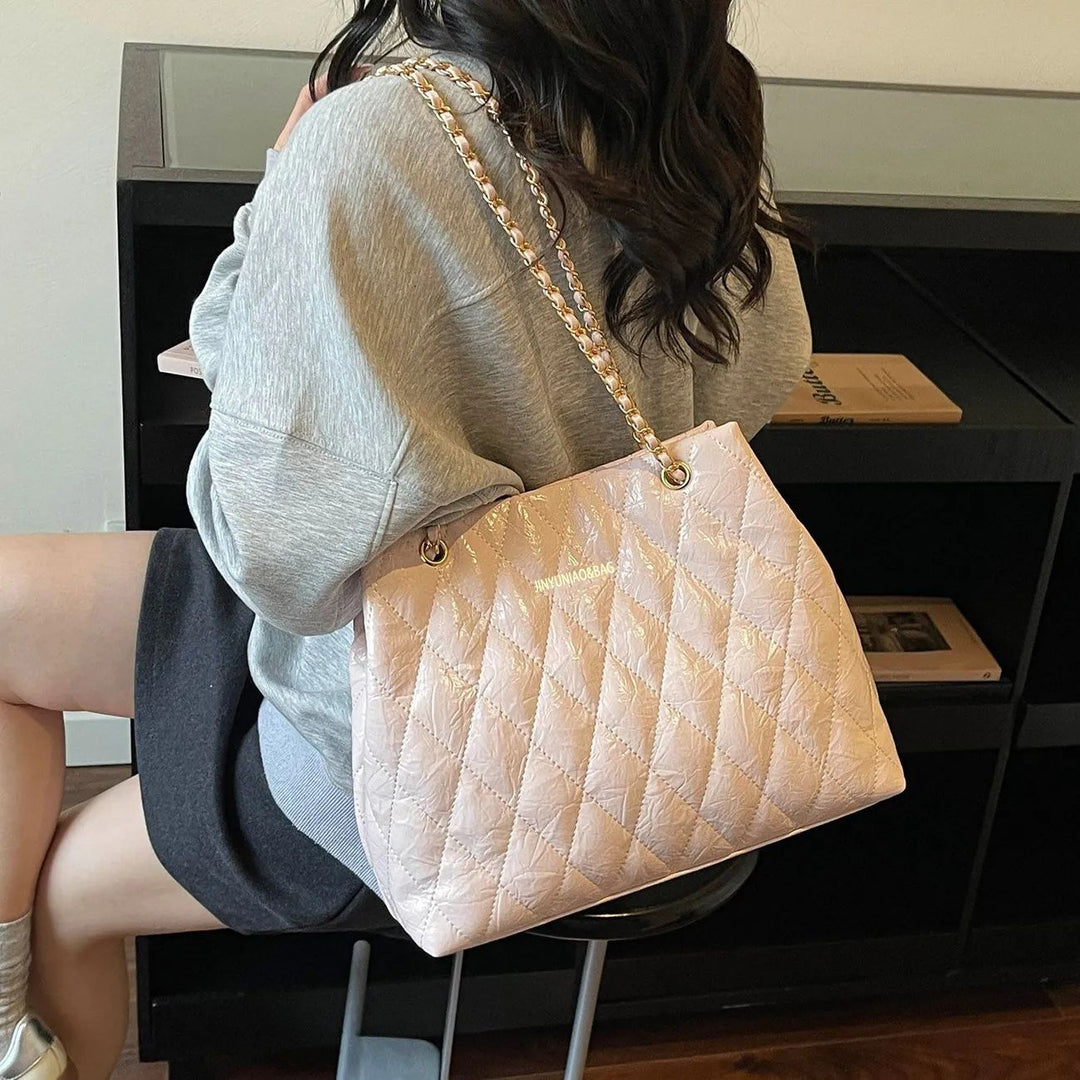 Quilted Chain-Handle Handbag Stornfield