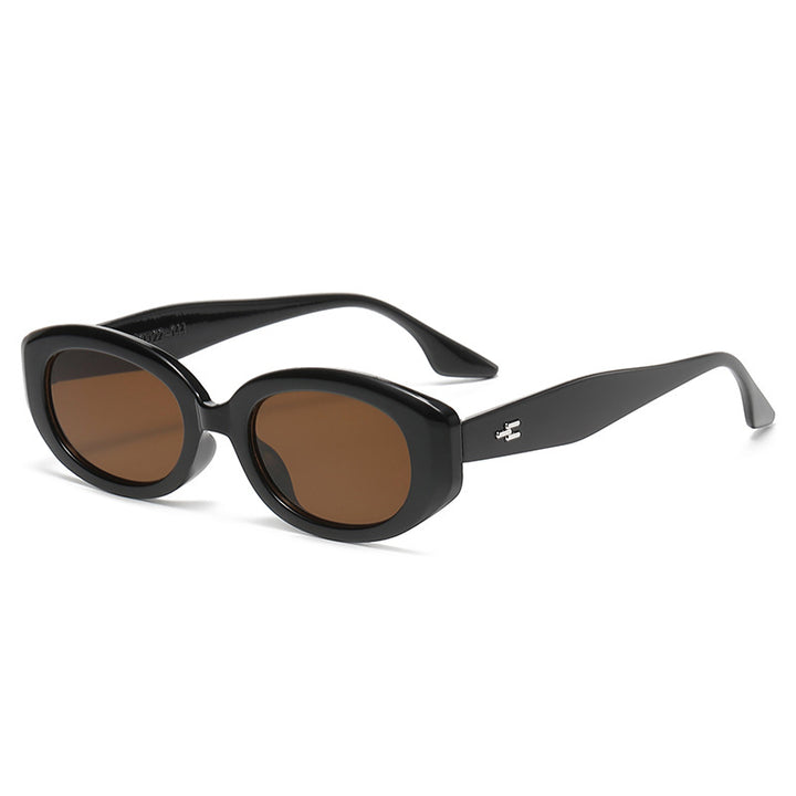 Women's fashionable sunglasses with modern, oval frame Stornfield