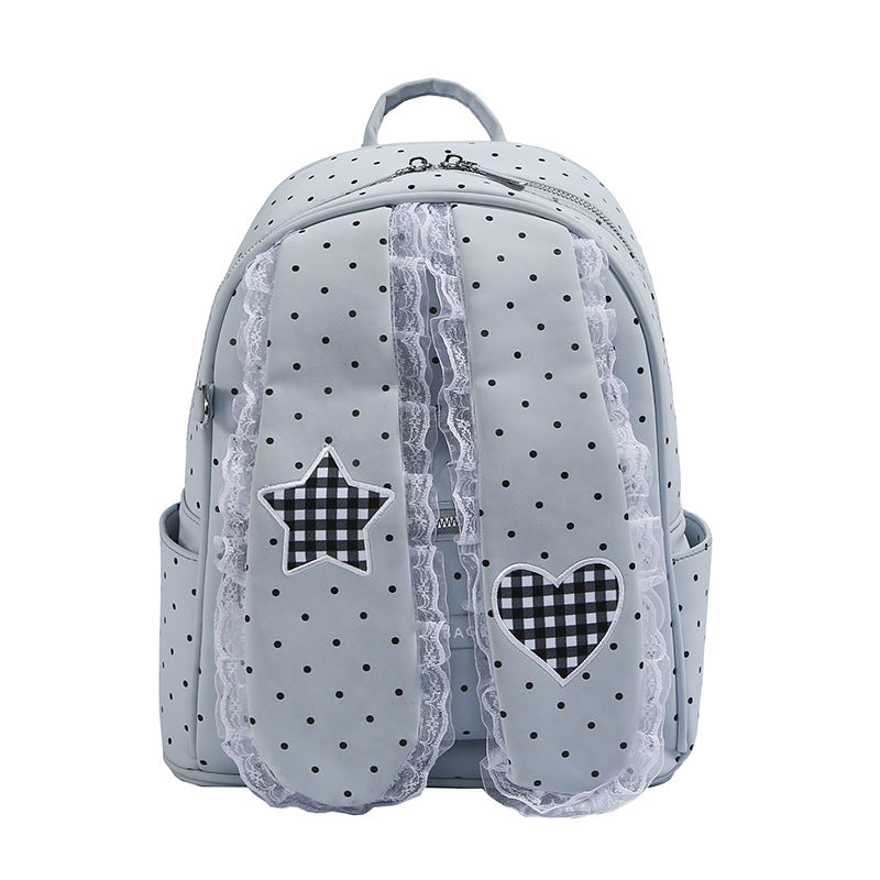 Fashionable Polka Dot Backpack Stornfield